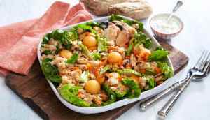 Prøv også Krabbe- og blåskjellsalat.