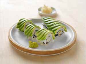 Prøv også Dragemaki sushi med torsk.