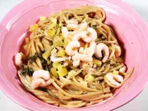 Prøv også Linguini med reker i kremet saus.