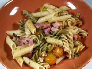 Prøv også Pasta med basilikum og friske tomater.