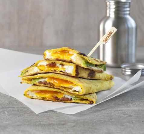 Prøv også Quesadilla med egg og bacon.