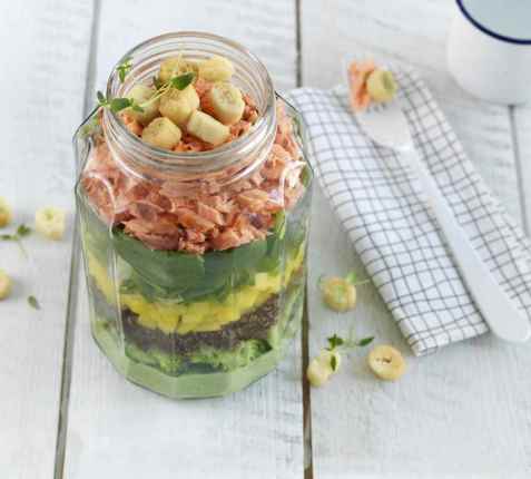 Prøv også Salat med varmrøkt laks.
