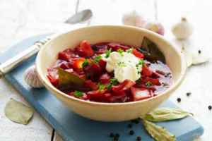 Prøv også Borscht med kål og gulrøtter.