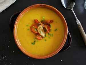 Prøv også Jordskokk og gulrotsuppe.