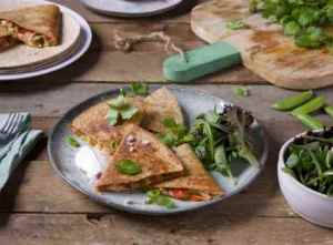Prøv også Quesadillas med grillet kylling.