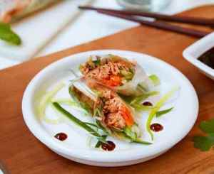 Prøv også Ferske vårruller med pulled salmon.