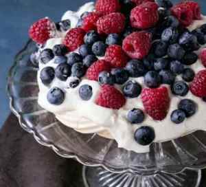 Prøv også Pavlova uten melk og gluten.