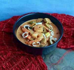 Prøv også Currysuppe med laks og scampi.