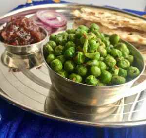 Prøv også Spicy green peas/Pikante grønne erter.