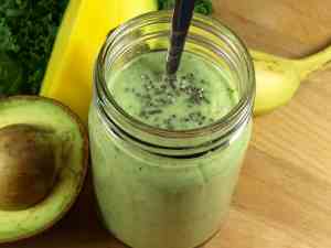 Prøv også Grønn smoothie med grønnkål.
