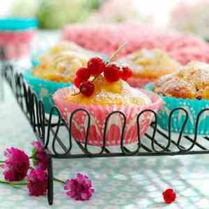 Prøv også Bær-/fruktmuffins med marsipan.