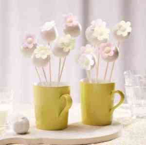 Prøv også Cake pops med blomster.