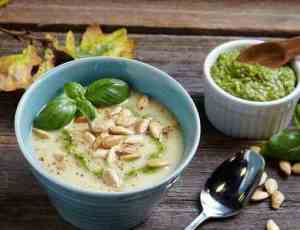 Prøv også Gresskarsuppe med gresskarpesto.