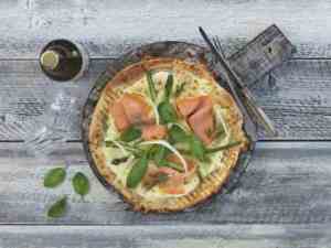 Prøv også Grillet pizza med røkt laks.