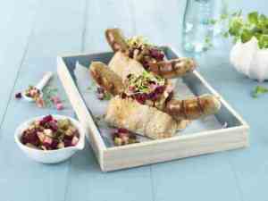Prøv også Pølse med eple- og rødbetsalsa.