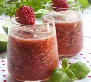 Prøv også Smoothie med jordbær og vannmelon.
