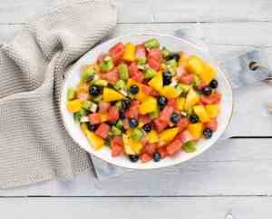 Prøv også Fargerik fruktsalat med melon.