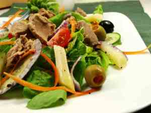 Prøv også Spansk ensalada mixta.