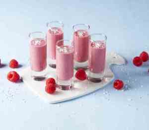 Prøv også Bringebærsmoothie med kokos.