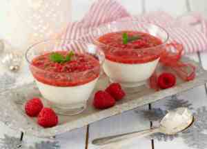 Prøv også Panna cotta med bringebær og pasjonsfrukt.