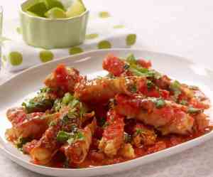 Prøv også Kongekrabbe med lime og chili.