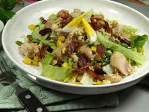 Prøv også Frisk kyllingsalat med couscous.