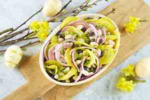 Prøv også Betesalat med bønner og appelsindressing.