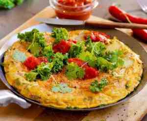 Prøv også Vegetartortilla med vårløk og grønnkål.