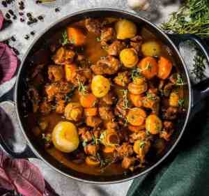 Prøv også Vegetar bourguignon.