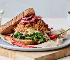 Prøv også Vegansk «pulled pork»-sandwich.