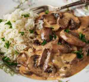Prøv også Stroganoff med sopp.