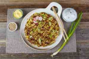 Prøv også Okonomiyaki.