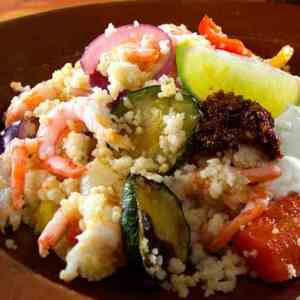 Prøv også Sterk couscous med reker.