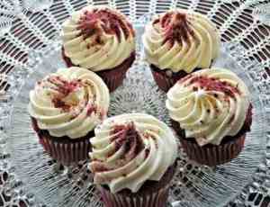 Prøv også Red velvet cupcakes.