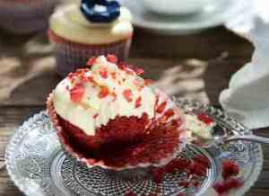 Prøv også Red velvet cupcakes 2.