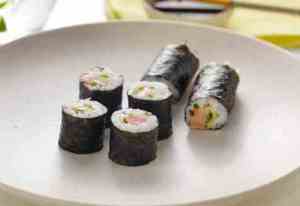 Prøv også Hosomaki sushi med matjessild.
