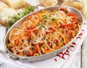 Prøv også Spaghetti med reker og fennikel.