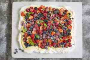 Prøv også Klassisk Pavlova i langpanne.