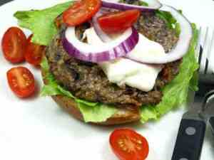 Prøv også Hjemmelagd vegetarburger med sorte bønner.