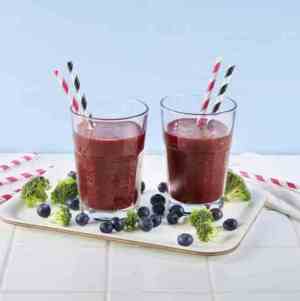 Prøv også Smoothie med blåbær og brokkoli.