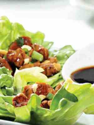 Prøv også Salatwraps med asiatisk sviskesaus og kylling.