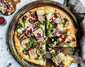 Prøv også Pizza med ribbe.