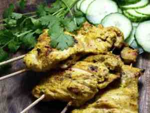 Prøv også Kylling tandoori på norsk.
