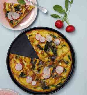 Prøv også Spansk tortilla med spinat.