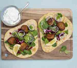 Prøv også Falafel med mynteyoghurt.