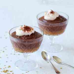 Prøv også Sjokoladepudding med kaffekaramellsaus.