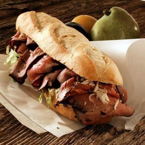 Prøv også Bagett med roastbiffyll.