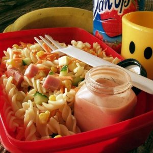 Prøv også Pastasalat med skinke og ost.