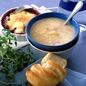 Prøv også Maissuppe 2.