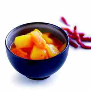 Prøv også Relish med mango og papaya.
